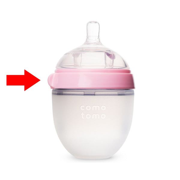 Pink Botabee Baby Bottle Handle Grip For Comotomo Bottles 5 & 8oz  3 Pack Accessories
