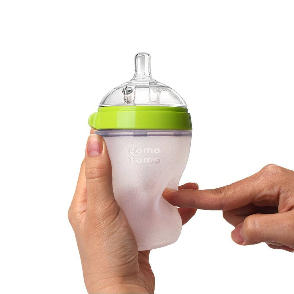 COMOTOMO  Baby Bottle, Green, 8 Ounce - YYZ Distribution