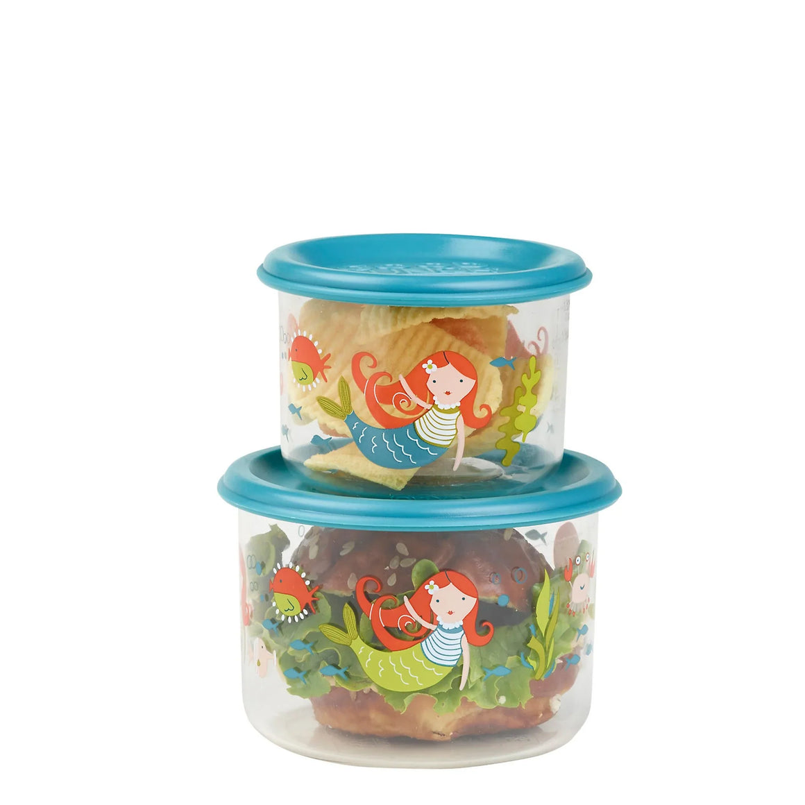 Isla The Mermaid - Good Lunch Containers - Small 2 pcs.