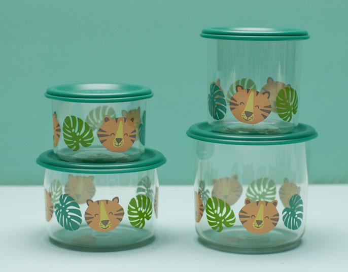 Tiger - Good Lunch Containers - Small 2 pcs