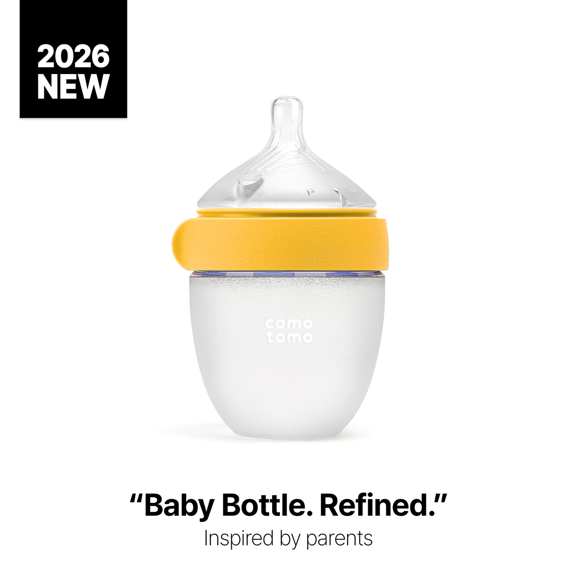GEN 2 Baby Bottle - Yellow 150ml/5oz