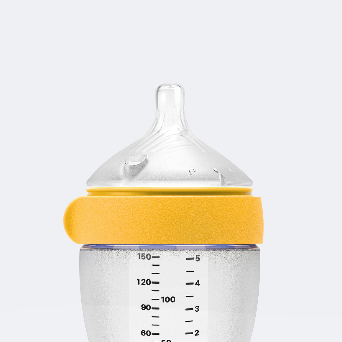 GEN 2 Baby Bottle - Yellow 150ml/5oz x 2