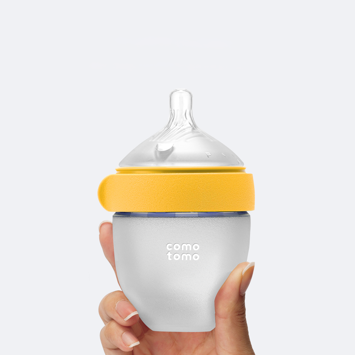 GEN 2 Baby Bottle - Yellow 150ml/5oz x 2