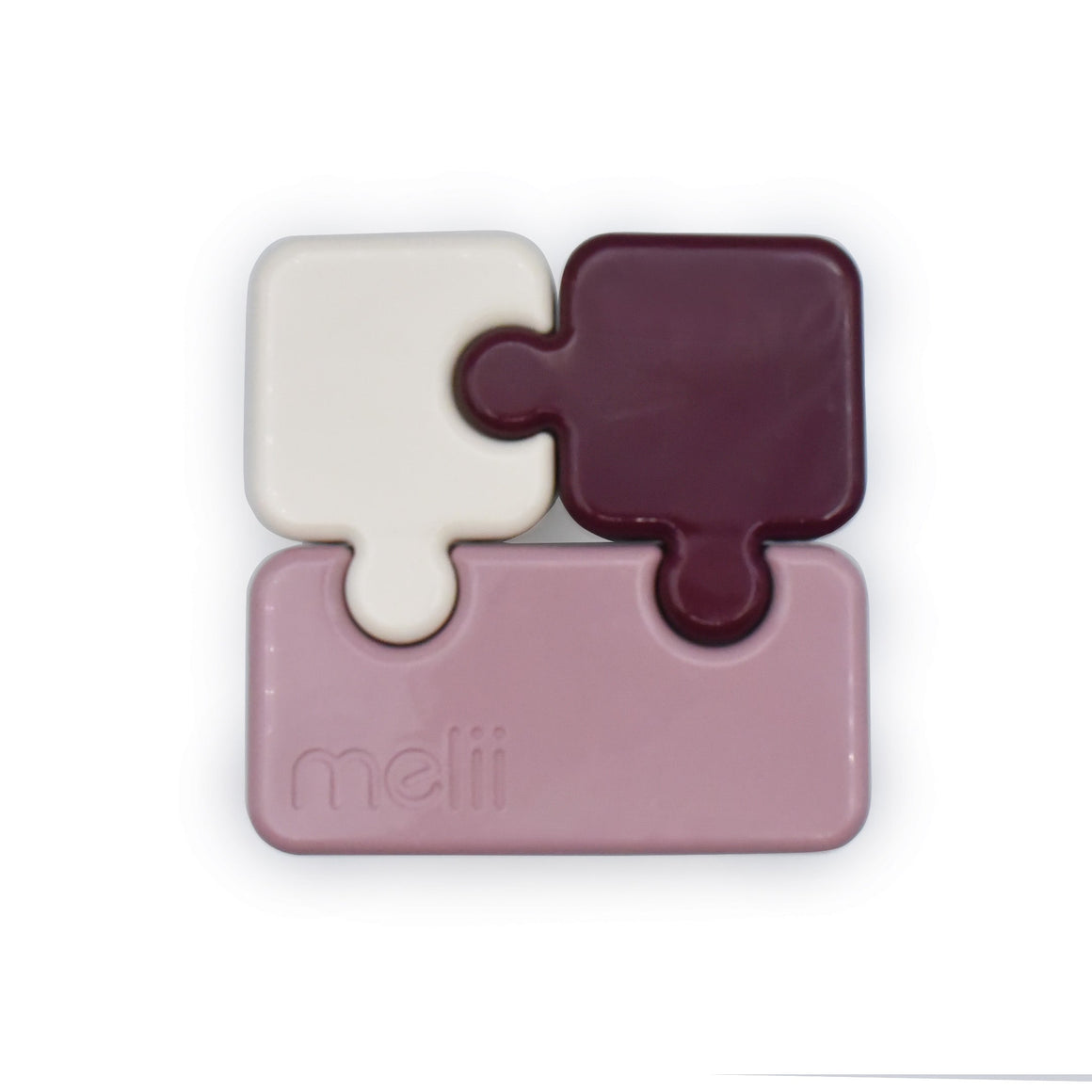 Puzzle Container - Pink, Ivory, Elderberry LUXE COLORS