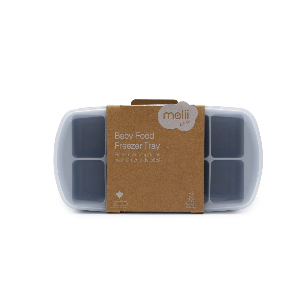 Silicone Freezer Tray - Grey