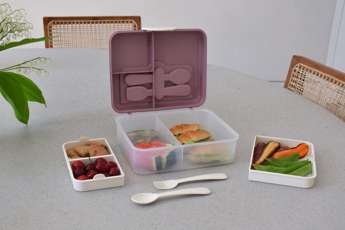 Two Tier Bento - Pink & Ivory LUXE COLORS