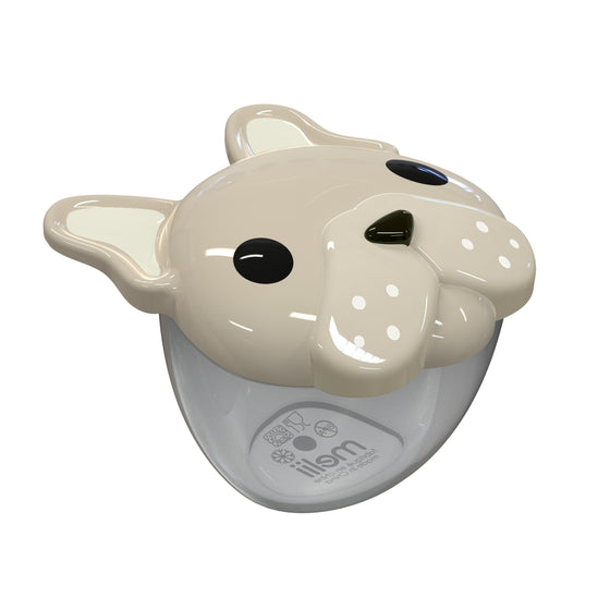 Animal Snack Container - Bulldog LUXE COLORS