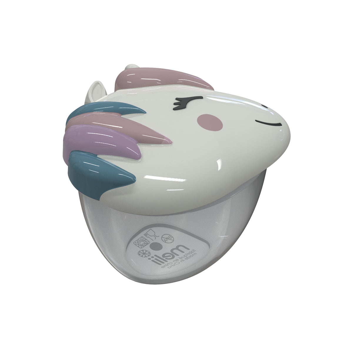 Animal Snack Container - Unicorn LUXE COLORS