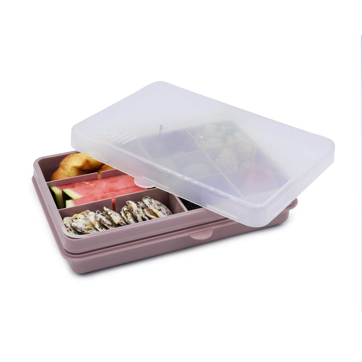 Snackle Box - 12 Compartment - Pink LUXE COLORS - YYZ Distribution