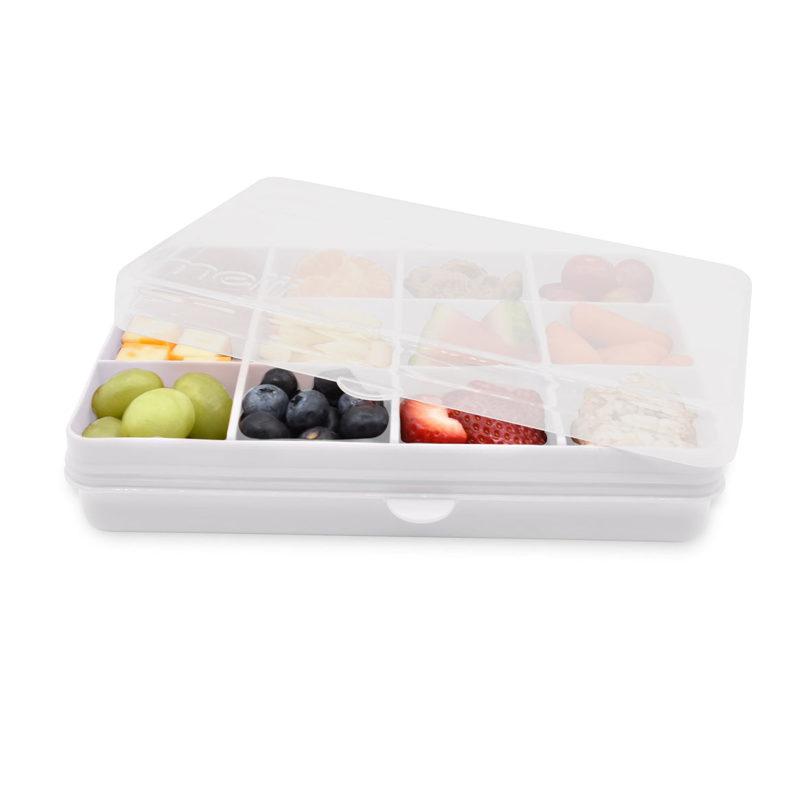 Snackle Box - 12 Compartment - Ivory LUXE COLORS - YYZ Distribution