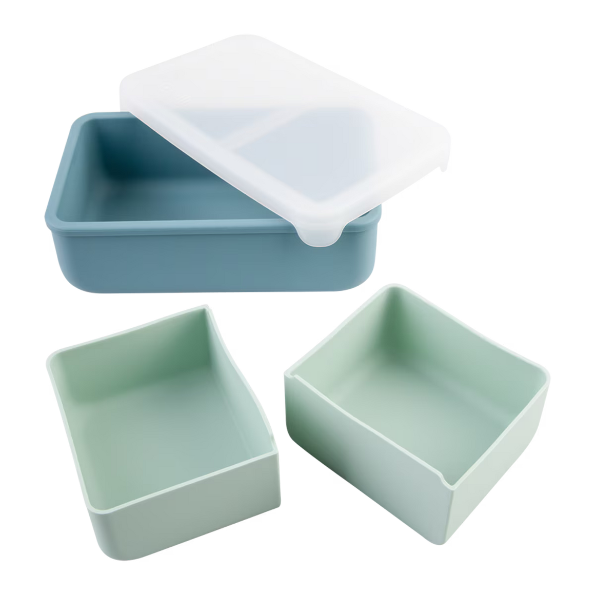 Silicone Bento - Blue