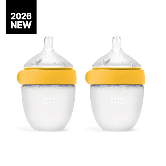 GEN 2 Baby Bottle - Yellow 150ml/5oz x 2