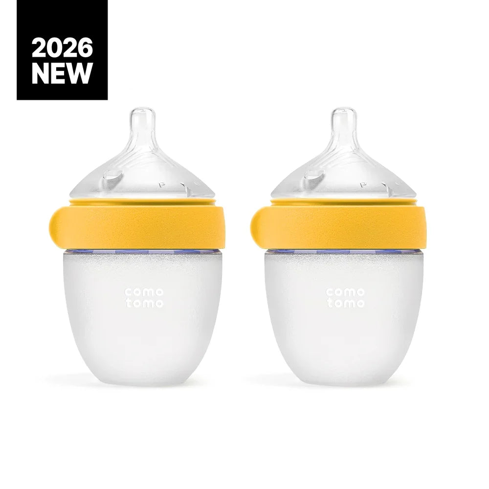 GEN 2 Baby Bottle - Yellow 150ml/5oz x 2
