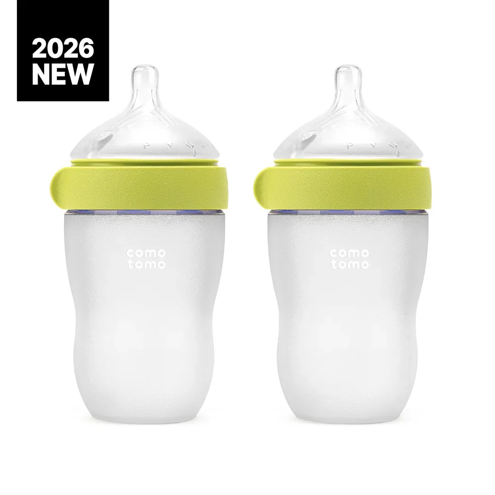 GEN 2 Baby Bottle - Green 250ml/8oz x 2
