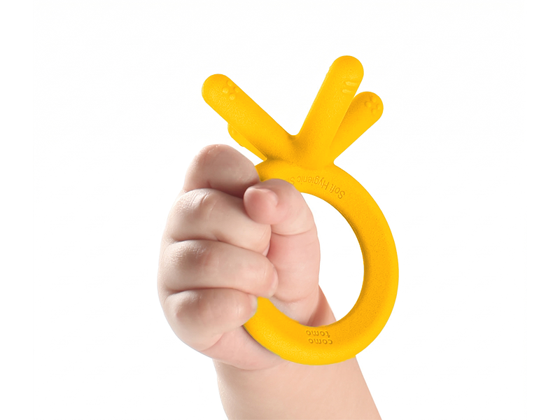 GEN 2 Baby Teethers - Yellow - 2 Pack