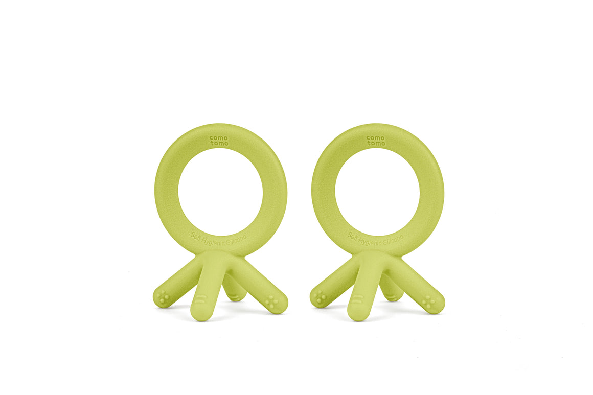 GEN 2 Baby Teethers - Green - 2 Pack