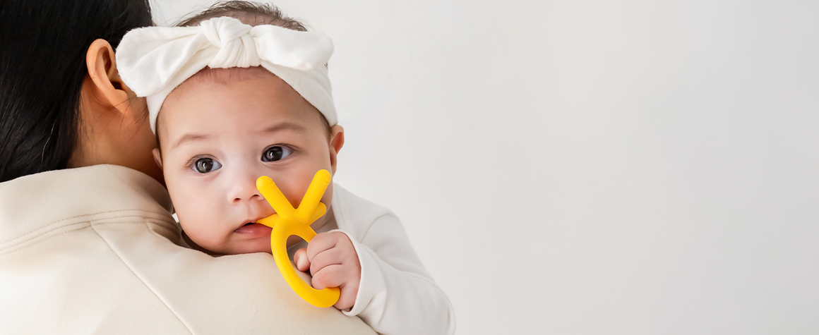 GEN 2 Baby Teethers - Yellow - 2 Pack