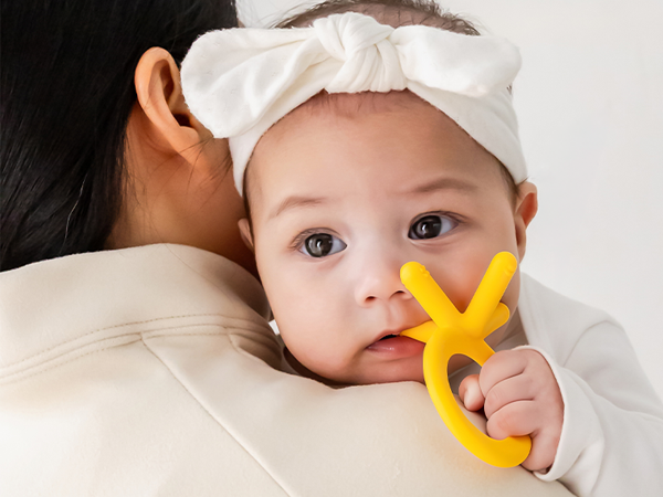 GEN 2 Baby Teethers - Yellow - 2 Pack
