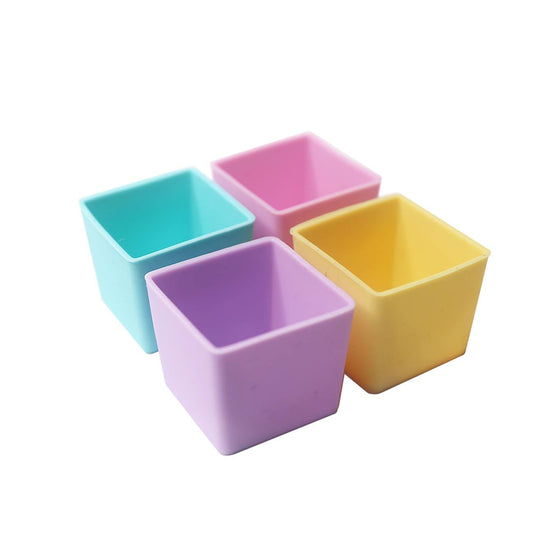 MUNCH CUPS - Pastel Squares (4 pieces)