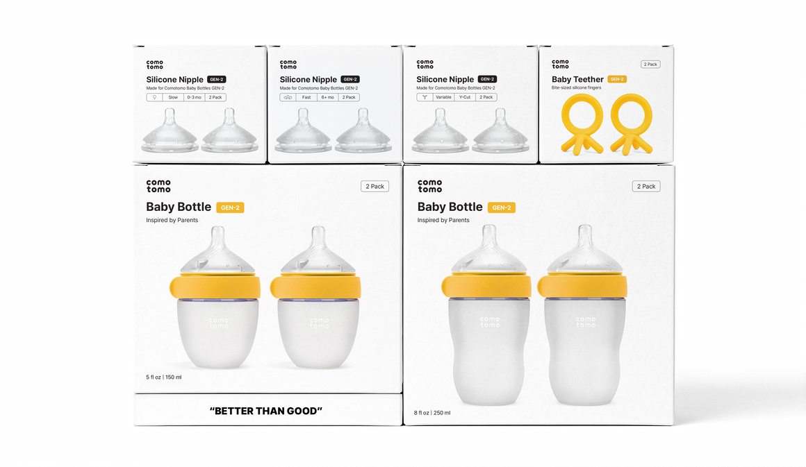 GEN 2 Newborn Starter Set - Yellow 12pcs.