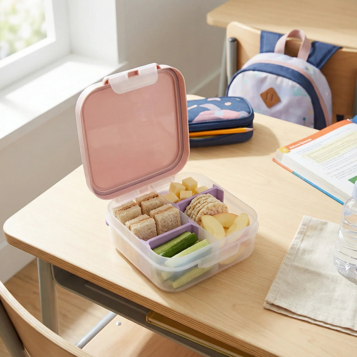 Mini Lunch Box - Pink
