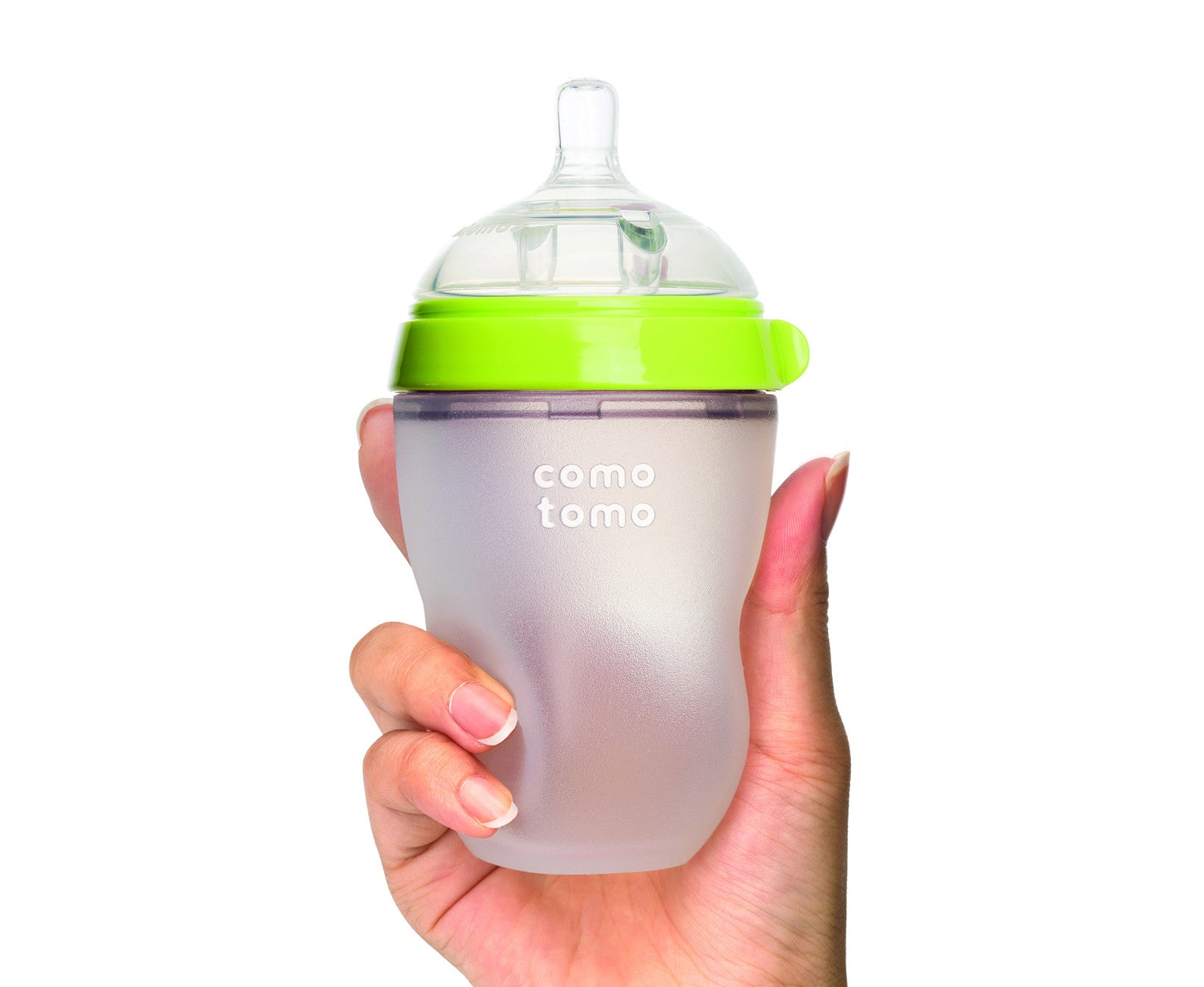 COMOTOMO Baby Bottle, Green, Ounce - Main Image