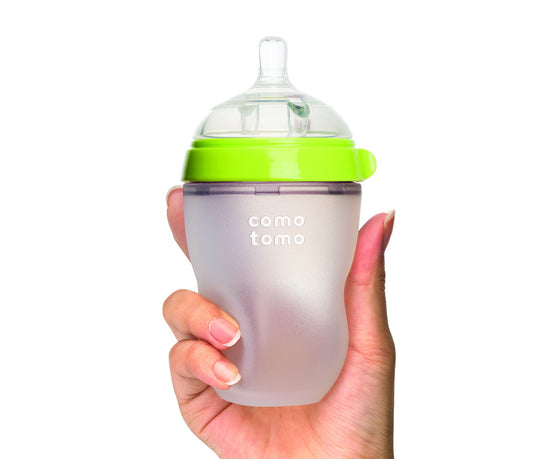 COMOTOMO  Baby Bottle, Green, 8 Ounce - YYZ Distribution