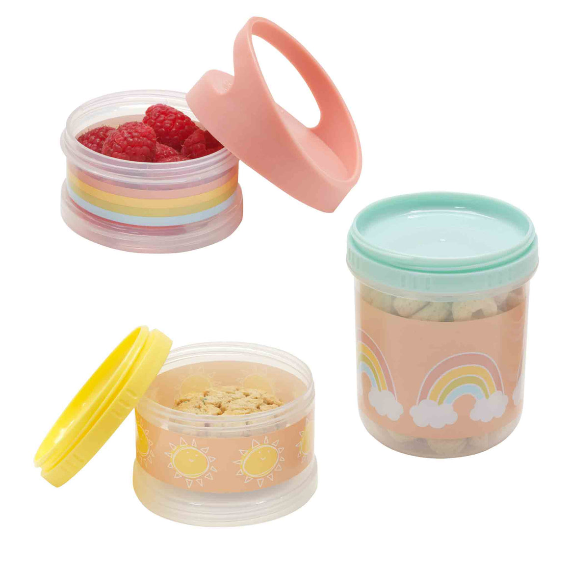 Rainbows & Sunshine - Twist & Snack Stacker