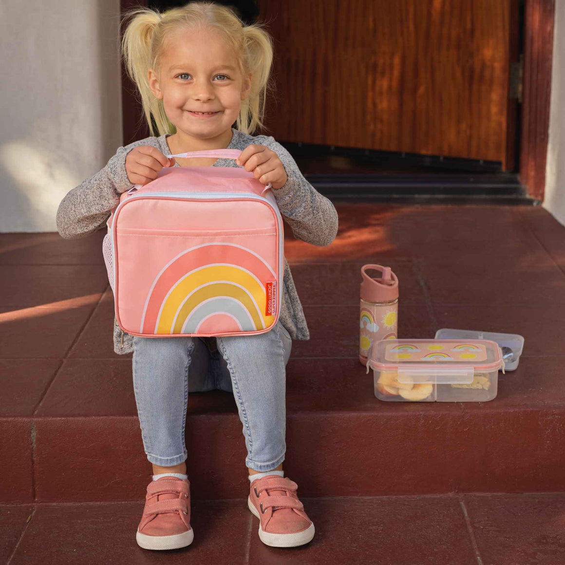 Rainbows & Sunshine - Super Zippee Lunch Tote