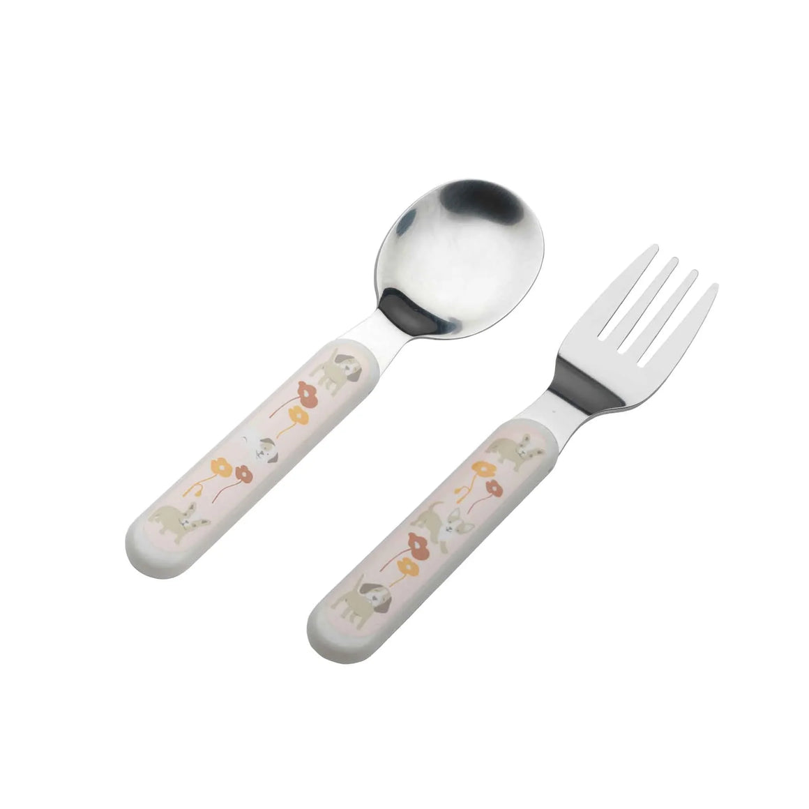 Puppies & Poppies - Silverware Set