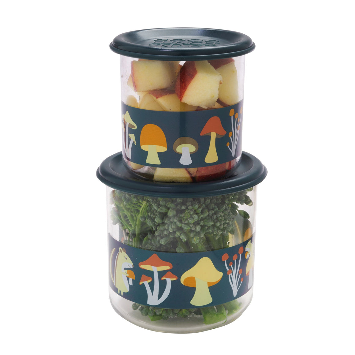 Mostly Mushrooms - Good Lunch Containers - Large 2 pcs.