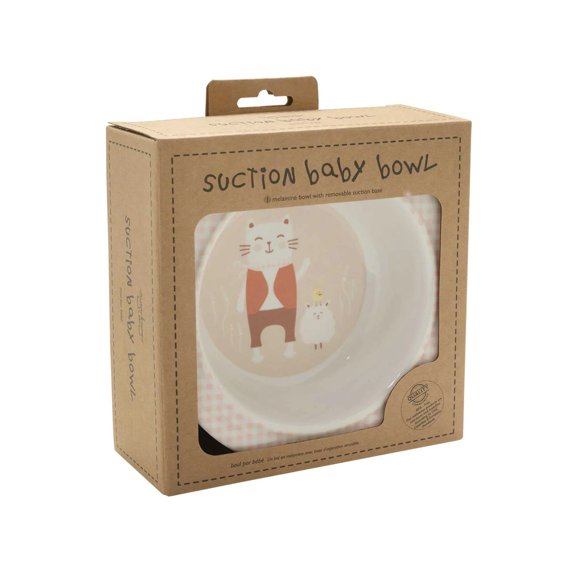 Prairie Kitty - Suction Bowl
