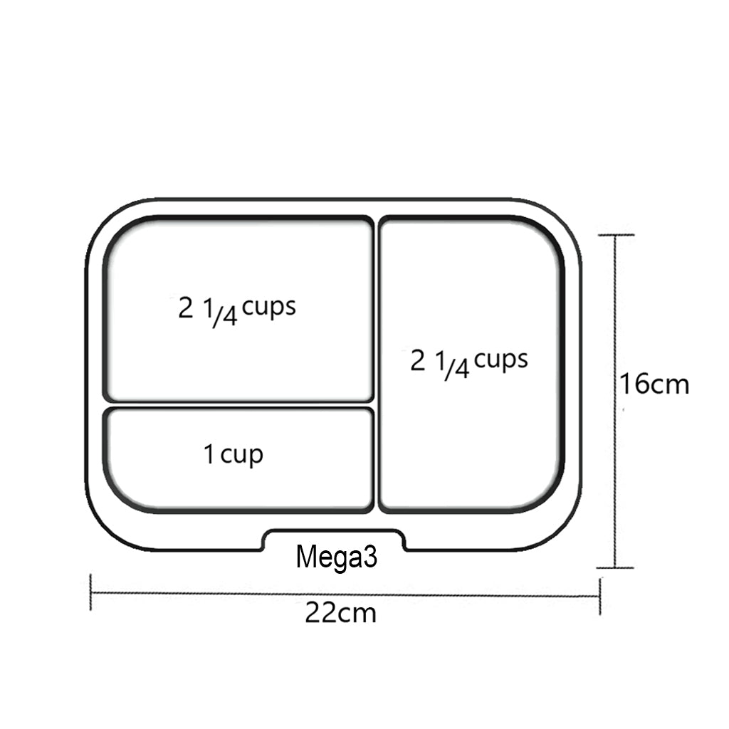 Extra Trays - Mega3 Clear Tray - YYZ Distribution