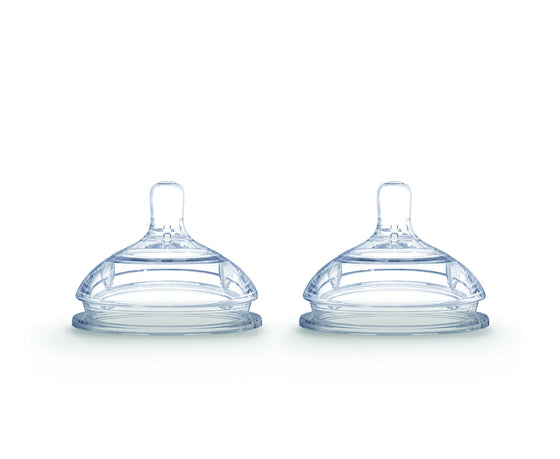 Comotomo Replacement Silicone Nipples - Slow Flow 0-3 months - YYZ Distribution