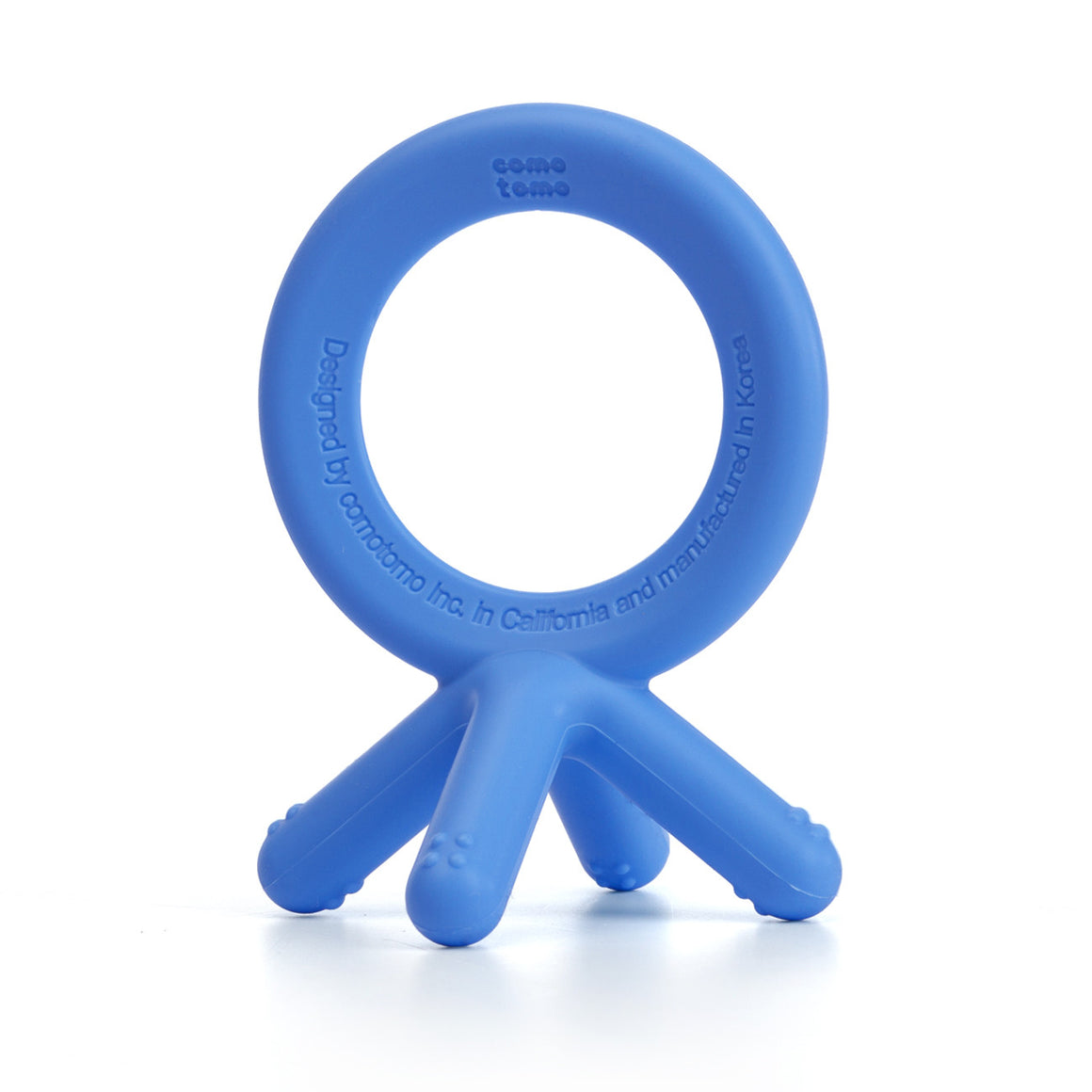 Comotomo Silicone Baby Teethers (Blue) - YYZ Distribution