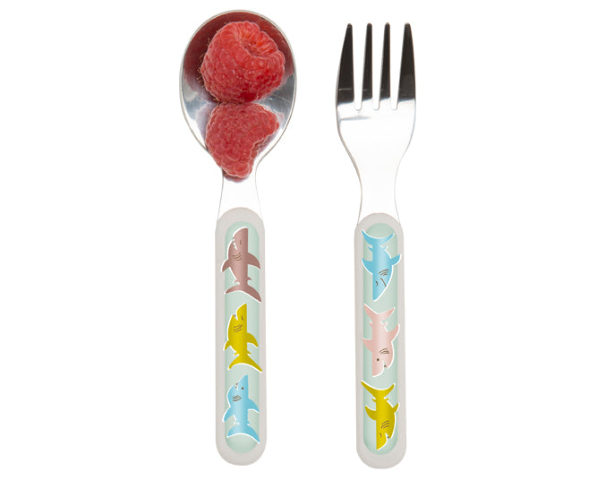 Smiley Shark Silverware Set - YYZ Distribution